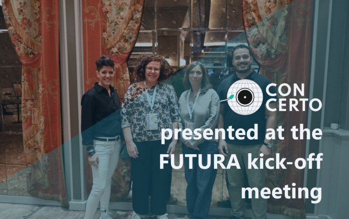 CONCERTO presented at FUTURA kick-off meeting in Milan